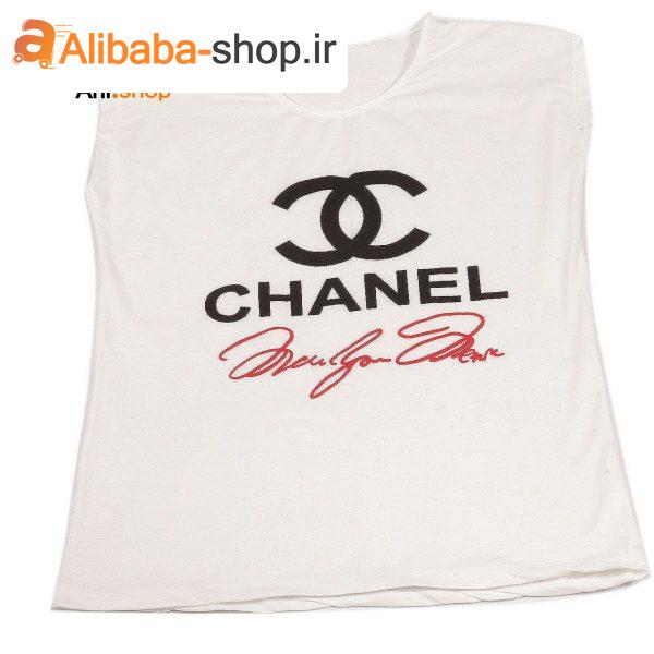 تیشرت حلقه ای زنانه طرح CHANEl