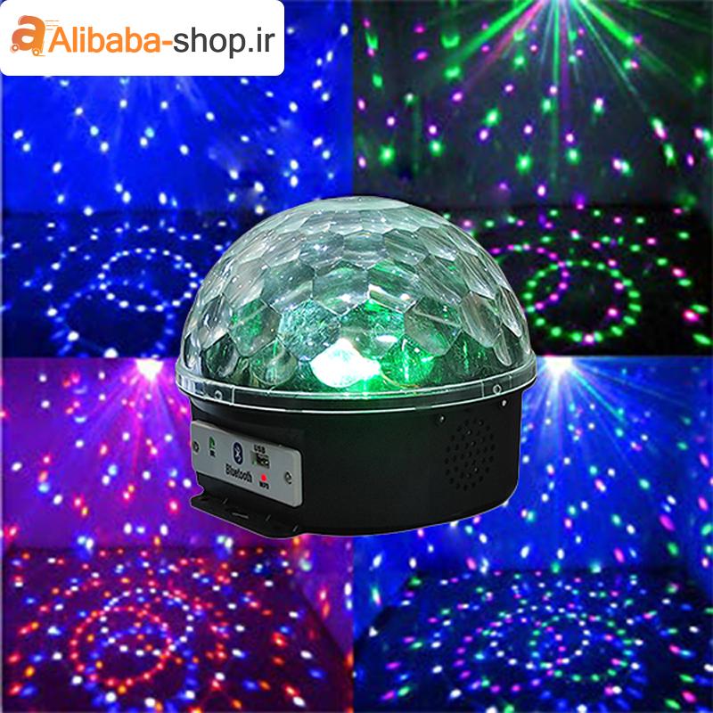 اسپیکر و رقص نور MAGIC BALL LiGHT مدل LED