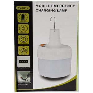 لامپ اضطراری سیار خورشیدی و شارژی مدل T-24 ا solar emergency charging lamp T-24