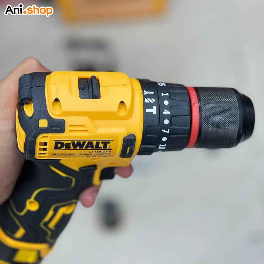 دریل پیچ گوشتی دیوالت مدل براشلس 24 ولت - Image 6