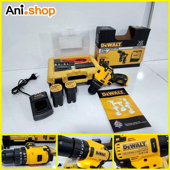 دریل پیچ گوشتی دیوالت مدل براشلس 24 ولت - Image 9