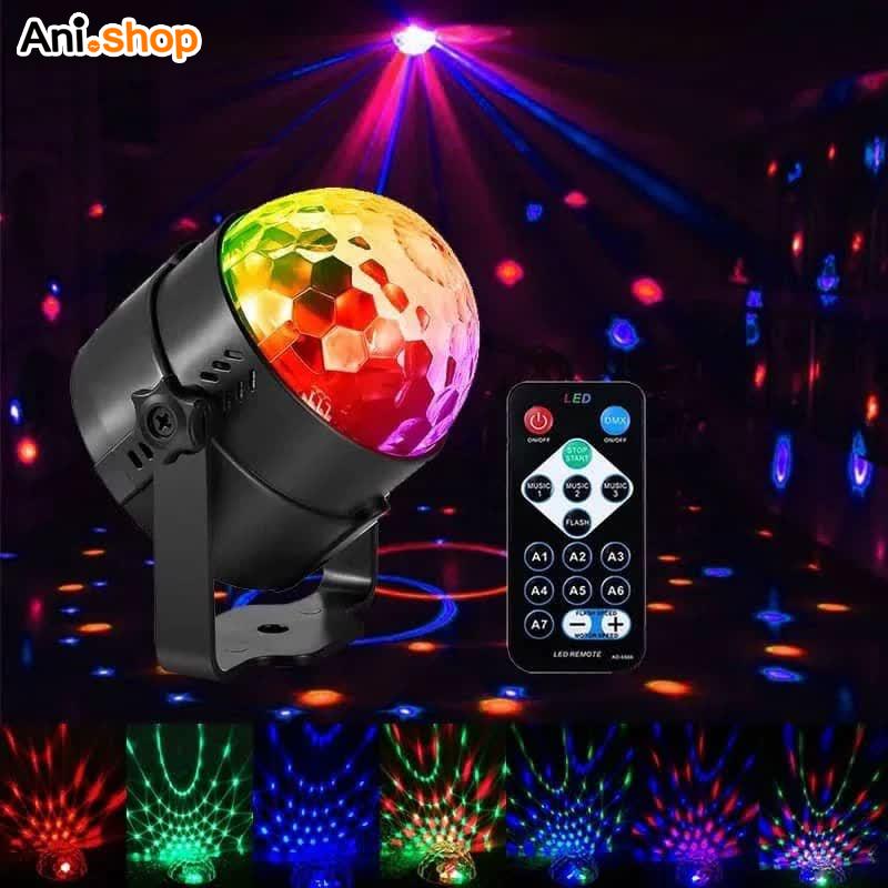 رقص نور مدل RGB6LED