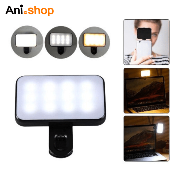 چراغ LED گیره ای گوشی