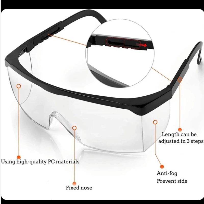عینک ایمنی و محافظ چشم - Image 4
