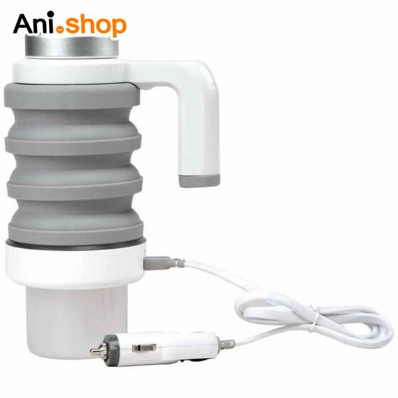 کتری فندکی تاشو خودرو گرین لاین مدل Green lion Car Folding Electric Kettle - Image 3