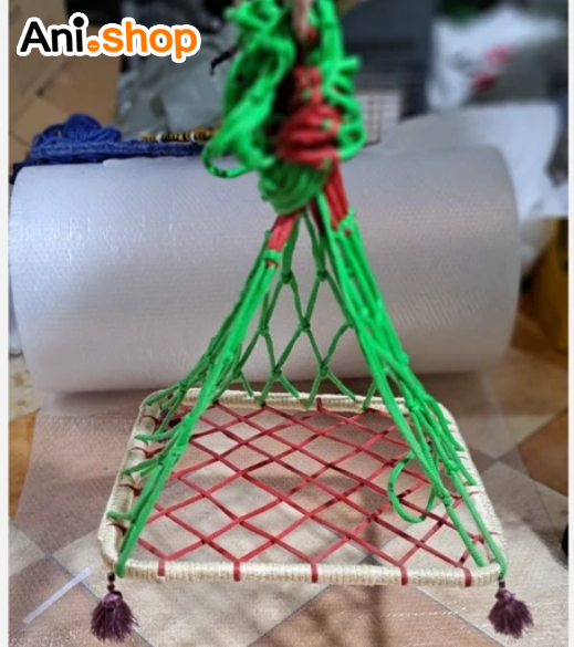 تاب آویز ریلکس دست دوز مربع