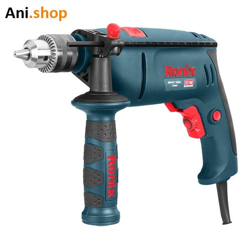 دریل 13 میلیمتری چکشی 810 وات بدون کیف کد 2210C - Image 5