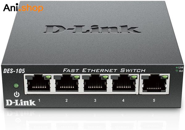وای فای HUB SWITCH 5PORT D-LINK 10/100/1000 کد 968