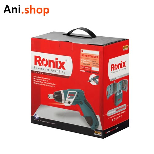 دریل پیچ گوشتی شارژی تاشو 3/6 ولت - LiIon(باطری لیتیوم سامسونگ کره) کد 8536 - Image 6