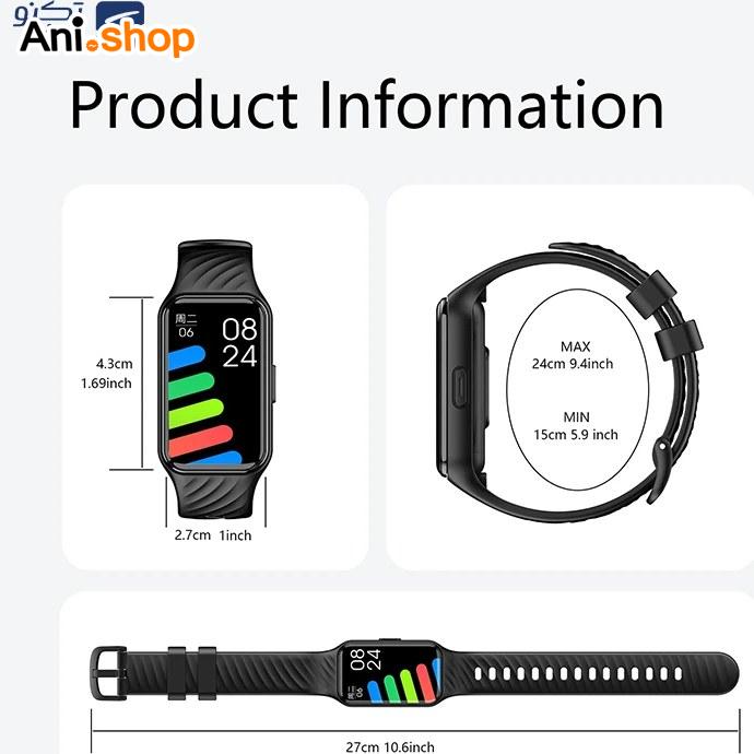 ساعت هوشمند بلک ویو مدل R10 با نمایشگر TFT - Image 3