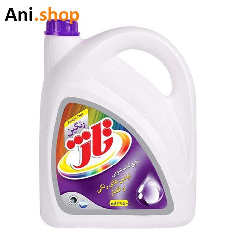 مایع لباسشویی رنگین تاژ 3750 گرم کد G64