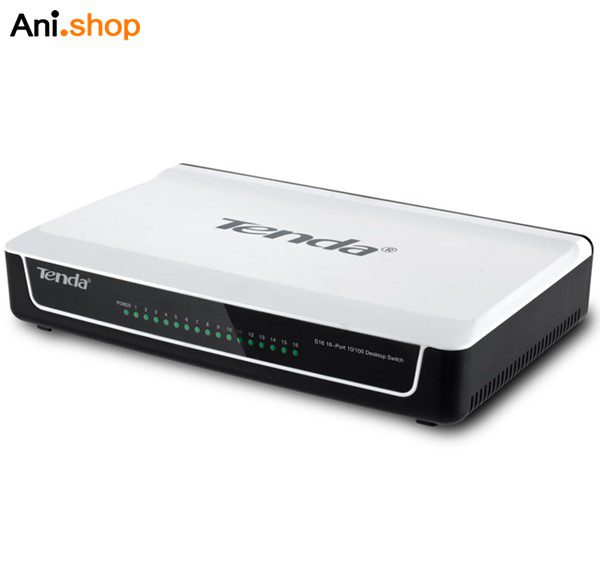 وای فای 10/100/1000 HUB SWITCH 8PORT TENDA کد 970 - Image 2