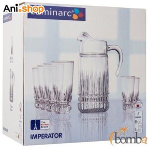 ست پارچ و لیوان لومینارک 7 پارچه