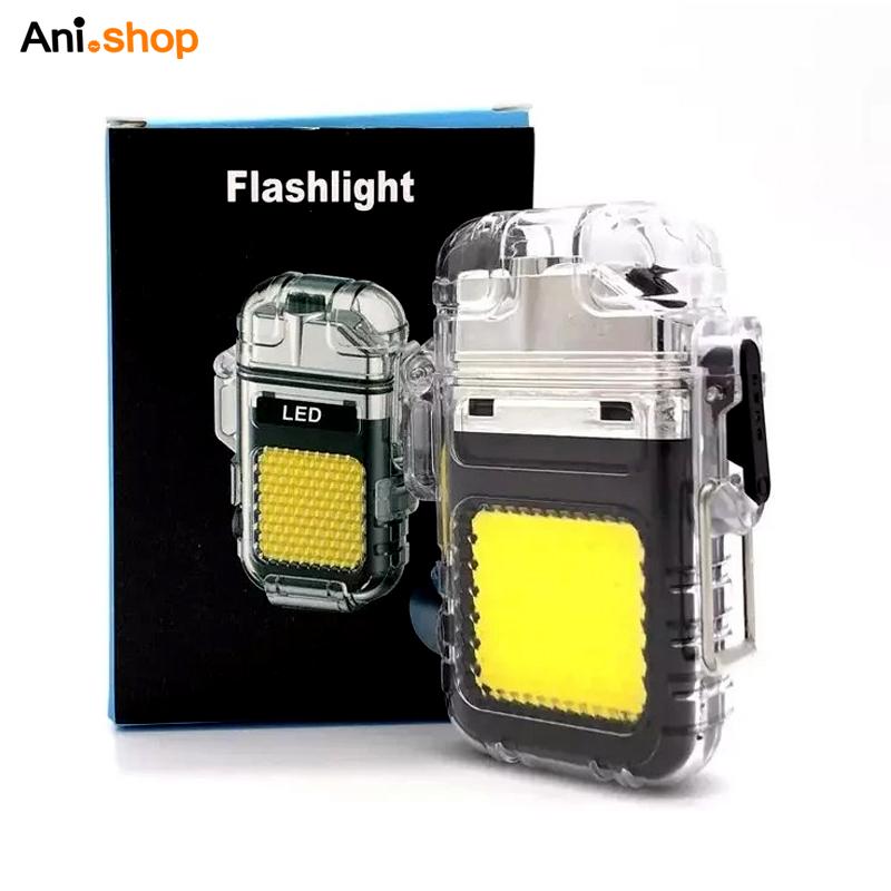 چراغ قوه شارژی فندک صاعقه