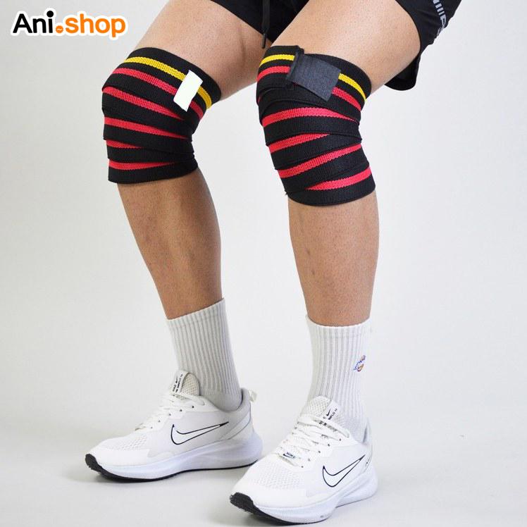 زانو بند ورزشی مدل بدنسازی 2 عددی تمام کش اصل