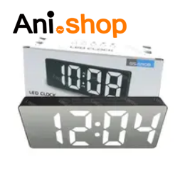 ساعت دیجیتالی رومیزی آینه ای