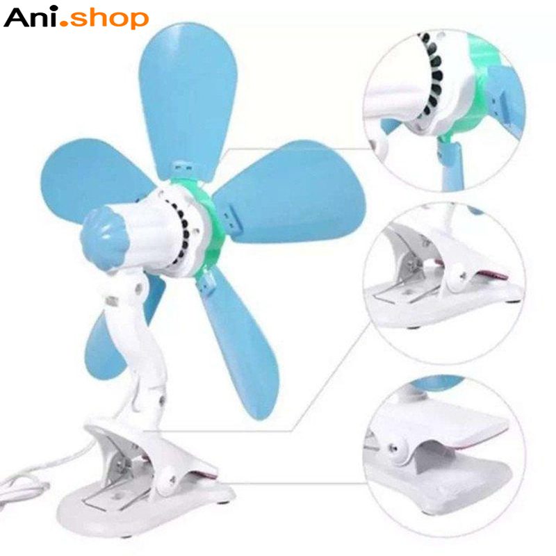 پنکه 5 پره دور تند گیره دار Electric fan Super Soft Wind - Image 3