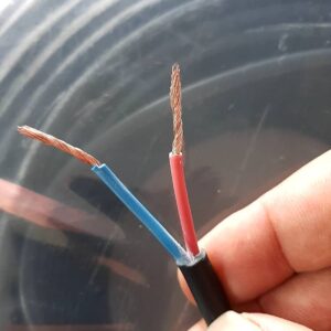 کابل برق افشان 2×6 کابل کلاف