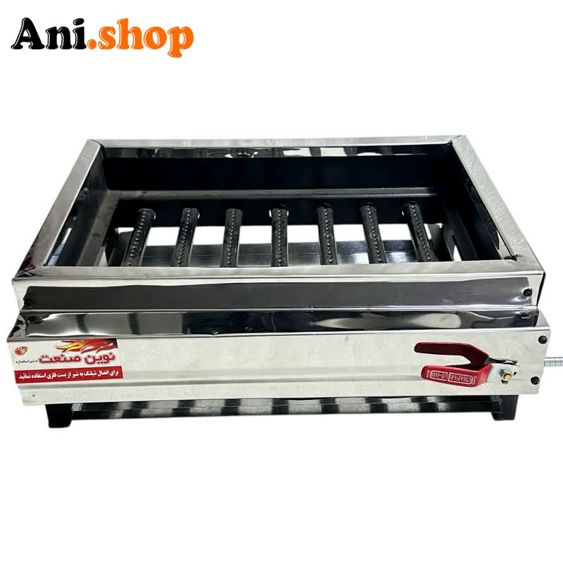 کباب پز نوین صنعت استیل 6 شعله
