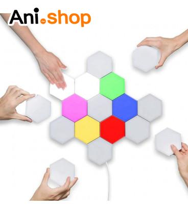 چراغ ریموت دار مدل کندو عسل 6 عددی - Image 2