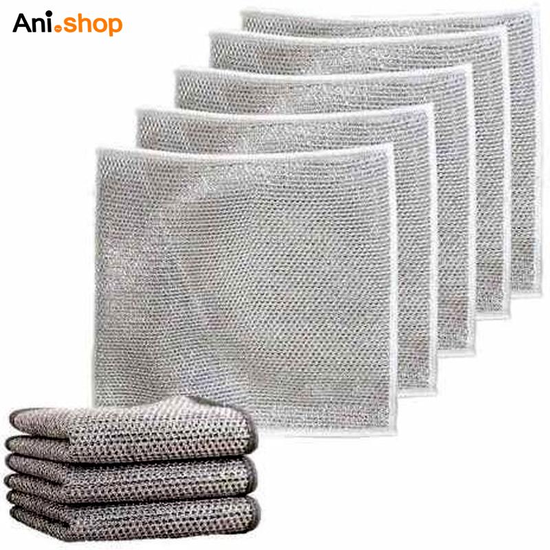 اسکاچ و دستمال توری بسته10 عددی