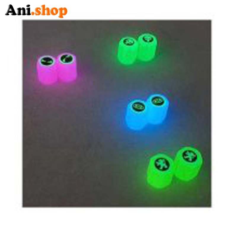 سر والف لاستیک خودرو مدل شبرنگ VIP- بسته 4 عددی