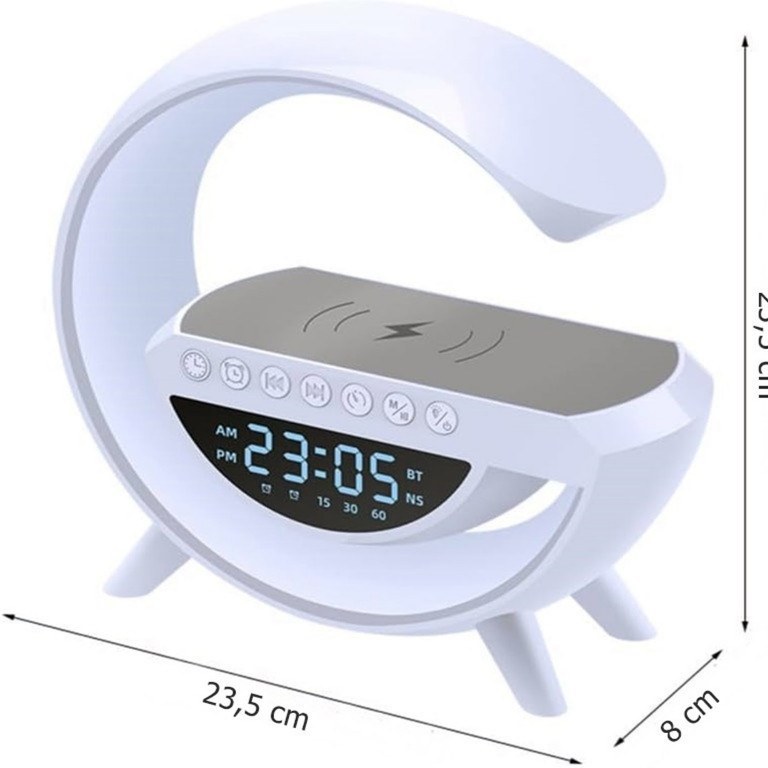 اسپیکر بلوتوثی و شارژر وایرلس مدل BT-3401