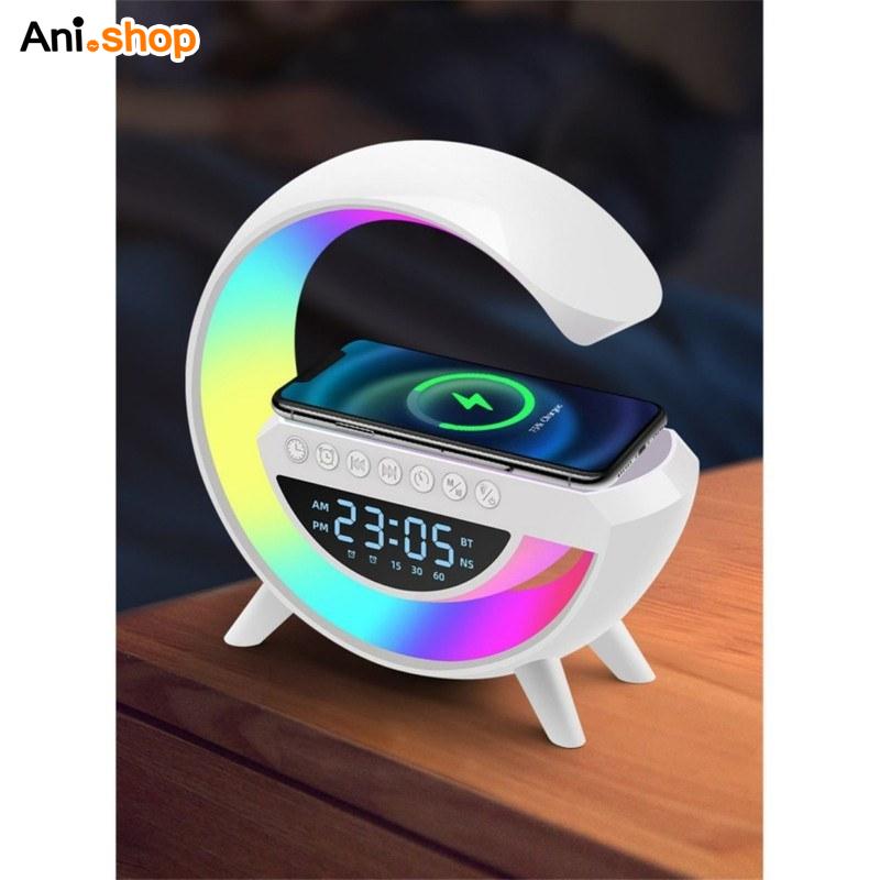 اسپیکر بلوتوثی و شارژر وایرلس مدل BT-3401 - تصویر 4